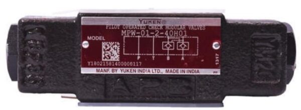 YUKEN Modular Pilot Operated Check Valve (MPA-01-2-40H01) - Image 2