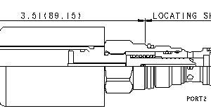 SUN HYDRAULICS 2-way, solenoid-operated directional spool valve (DLDAXHN 224)