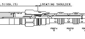 SUN HYDRAULICS 4-way, 2-position, solenoid-operated directional spool valve with closed transition (DNCAXXN)