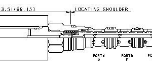 SUN HYDRAULICS 4-way, 2-position, solenoid-operated directional spool valve(DNDAMHN224)