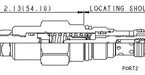 SUN HYDRAULICS Fixed orifice pressure compensated flow control valve with reverse flow check (FCBBLAN)