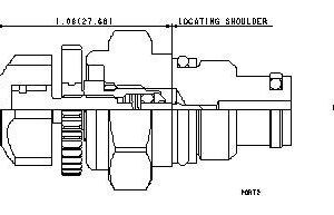 SUN HYDRAULICS Fully adjustable needle valve - pilot capacity(NFABKXN)