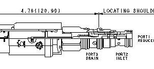 SUN HYDRAULICS Electro-proportional, direct-acting, pressure reducing/relieving valve with open transition (PRDLMDN2B24A)