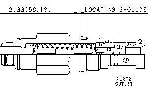 SUN HYDRAULICS Direct-acting relief valve (RDDALBN)