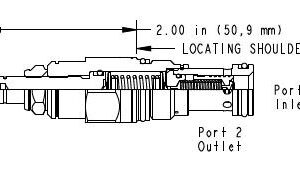 SUN HYDRAULICS Pilot-operated, balanced piston relief valve (RPECLEN-FAU)