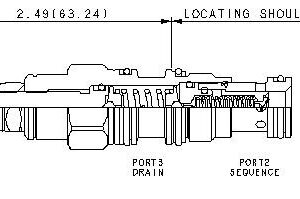 SUN HYDRAULICS Pilot-operated, balanced piston sequence valve (RSDCLBN)