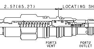 SUN HYDRAULICS Ventable, pilot-operated, balanced piston relief valve(RVBALWN)